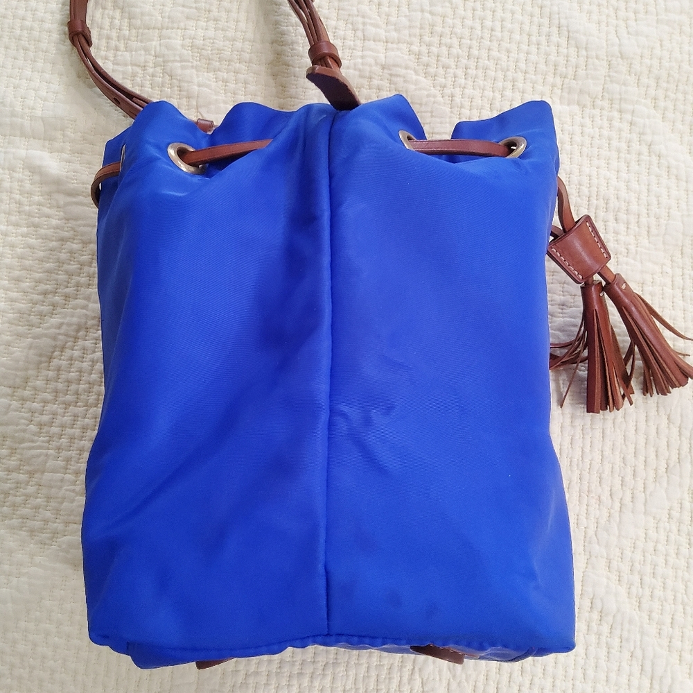 Dooney & Bourke Windham Small Kade Drawsting in French Blue - Picture 8 of 16